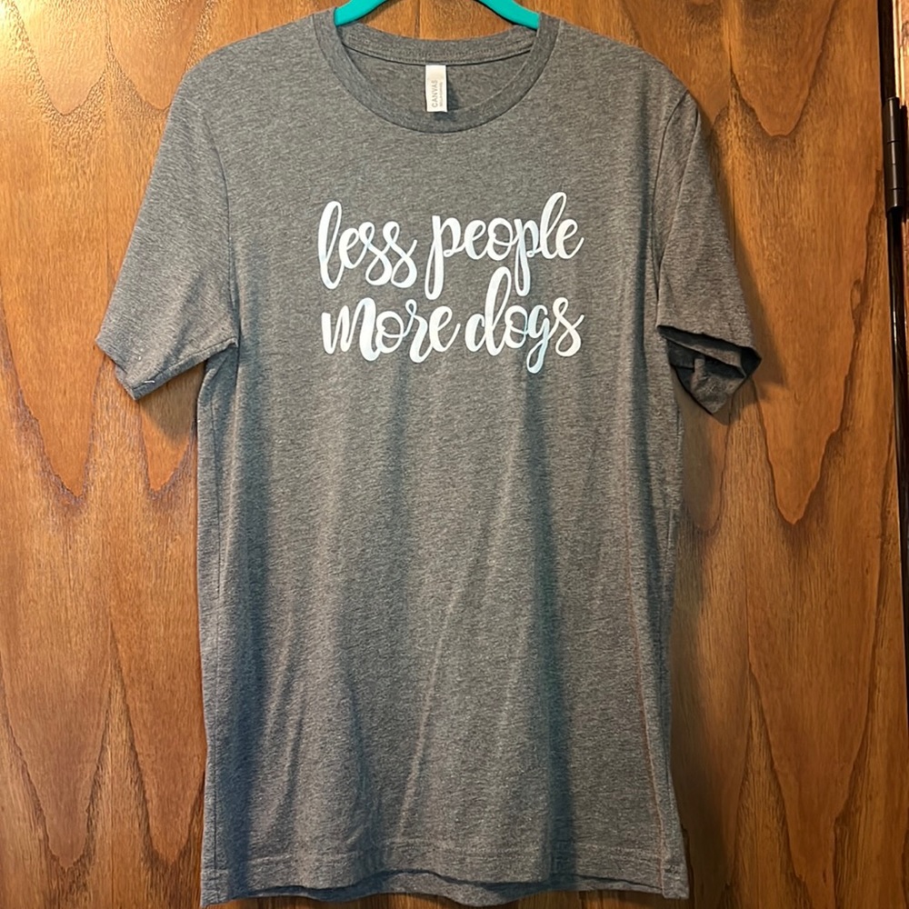 Less People More Dogs Graphic Tee